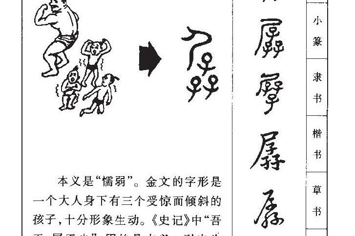 Figure 5. The Chinese character “caution”