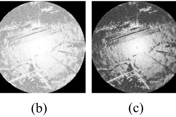 Figure 4. Radar image frame: