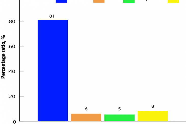 Figure 2. Сlassification by parts of speech