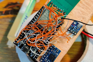 Fig. 1. Experimental sample board