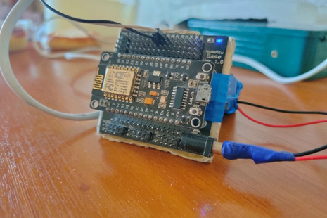 Fig. 4 Device for remote start implementation