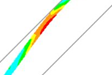Fig. 4. On the calculation of the end of deformation according to scheme A
