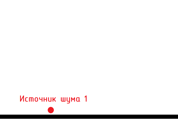 Рис. 9. Расчетная схема для оценки эффективности двойного остекления фасада
