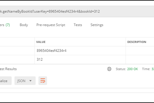 Fig. 3. An example of a GET request