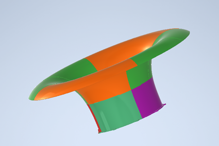 Рис. 7. 3D-модель лемнискаты, подготовленной к аддитивному производству