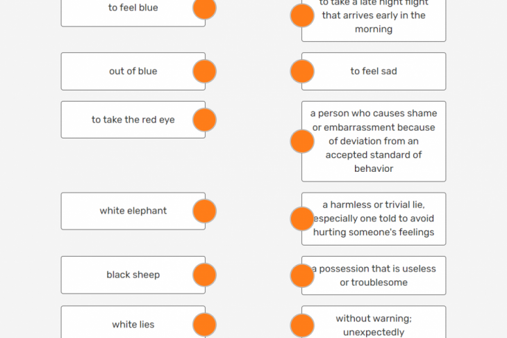 Fig. 3. Beautiful People Beautiful Problems matching task